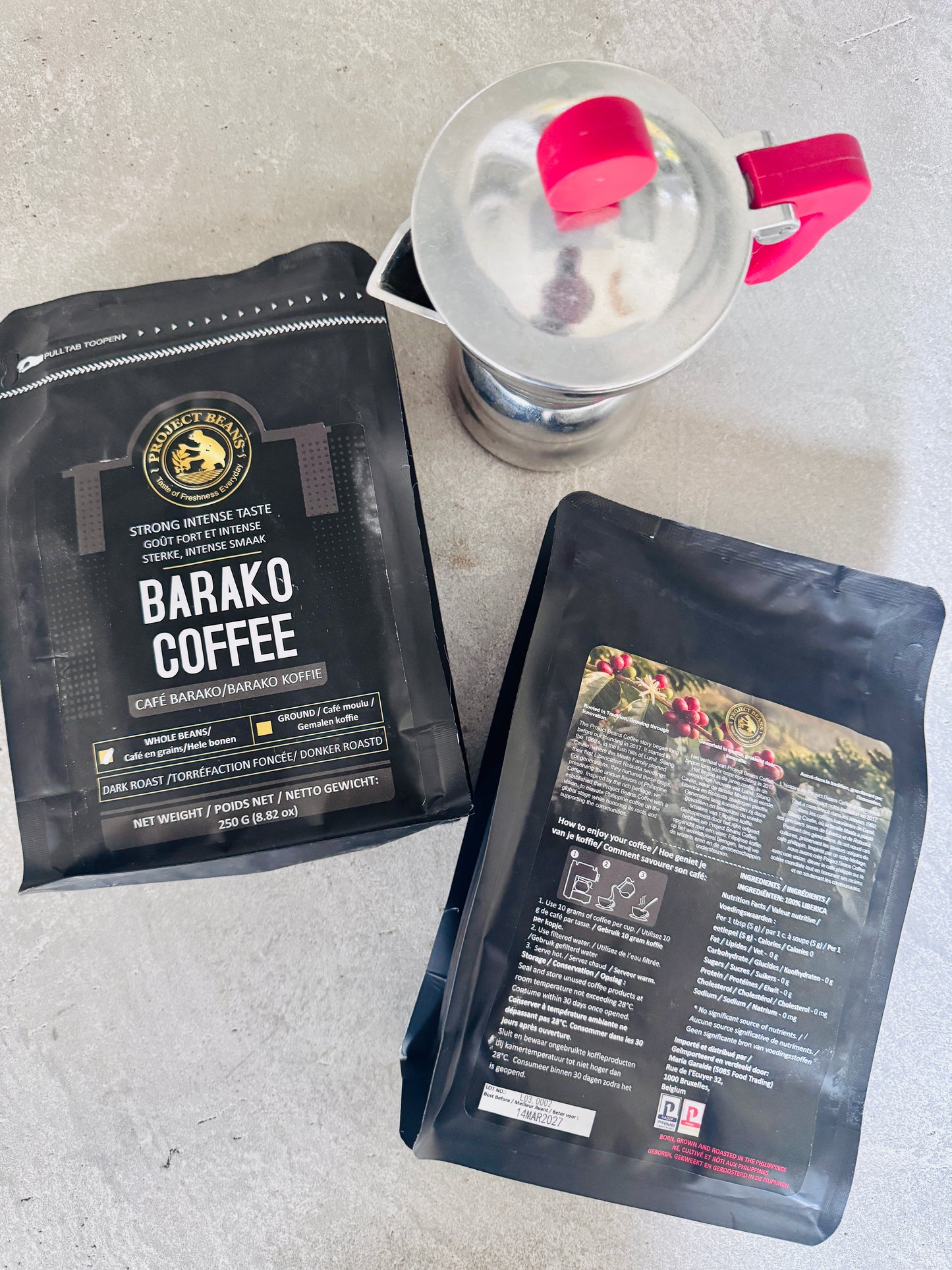 Barako - 100% grains de café Liberica des Philippines