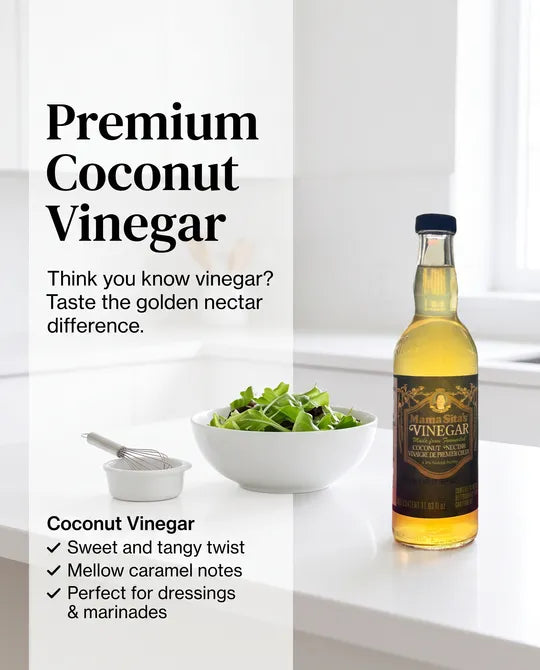 Vinaigre de nectar de noix de coco (vinaigre de qualité supérieure)